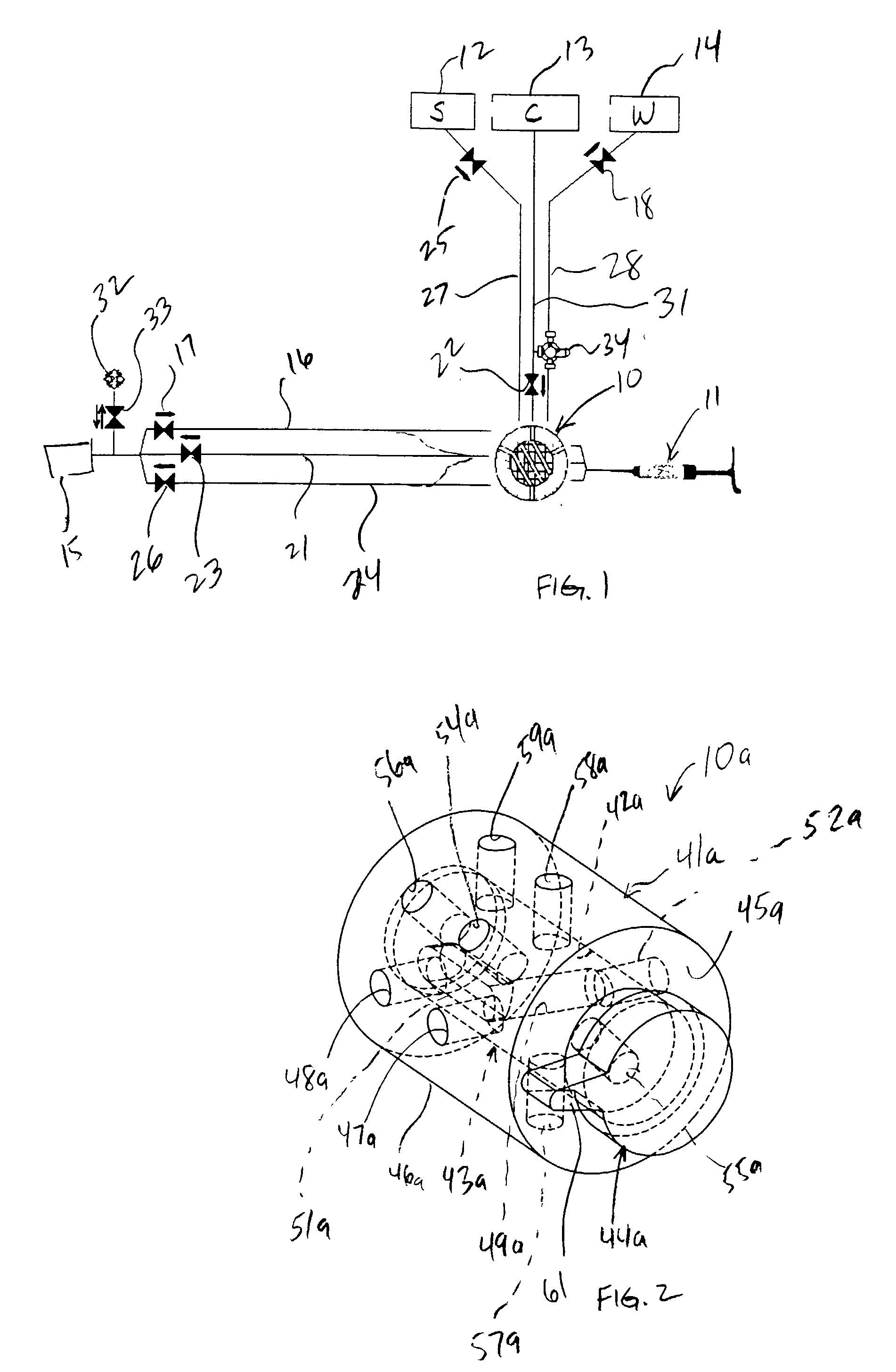 Multiple port fluid control valves