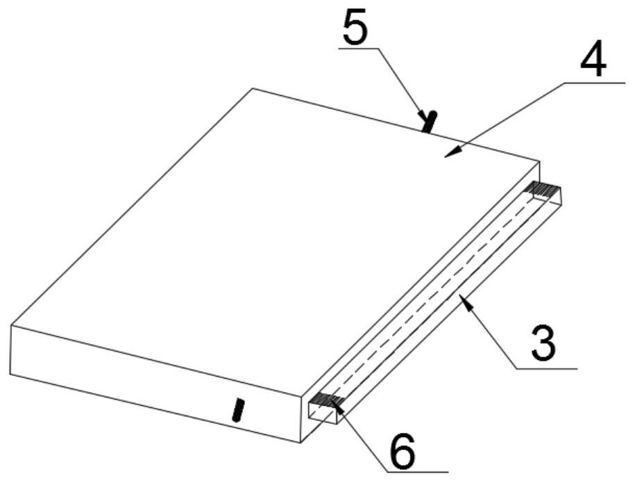 A Hollow Glass Aluminum Frame Corrector and Its Application Method