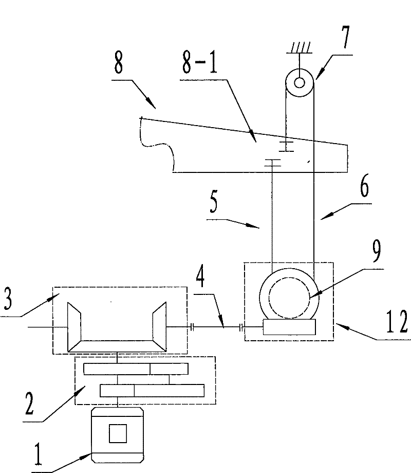 Synchronous driving multipoint suspension vertical lifting platform