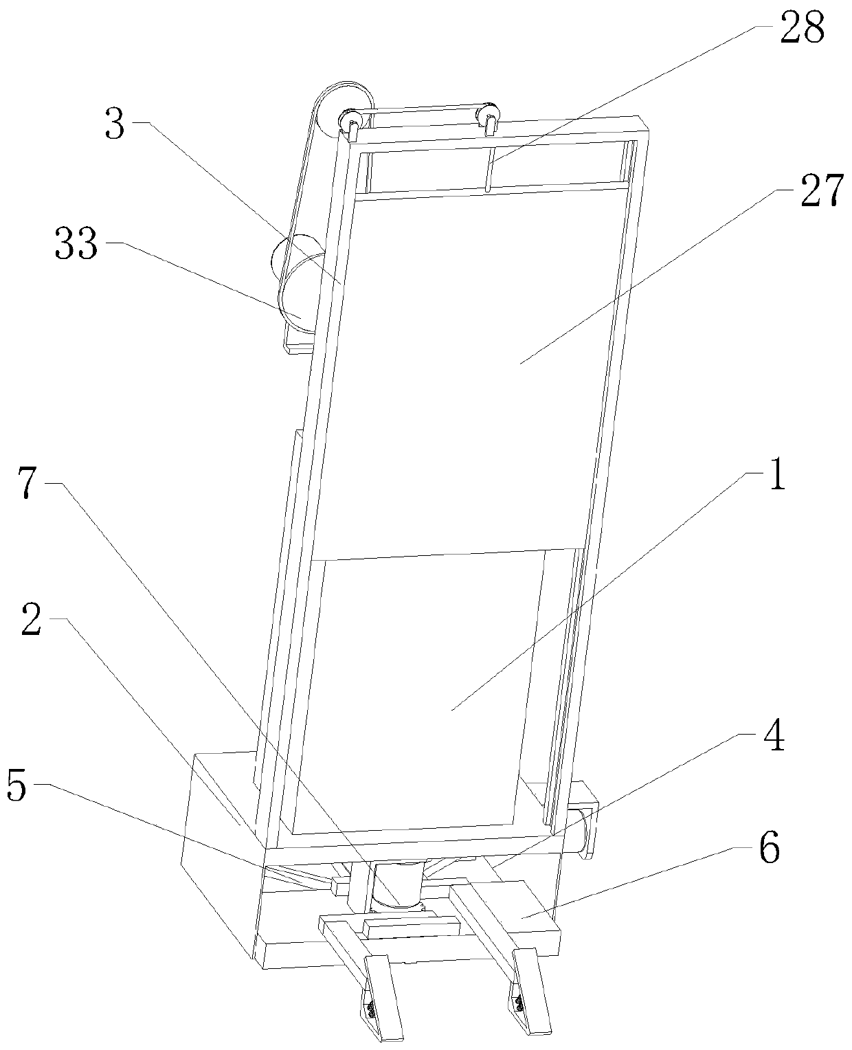 Novel energy charging pile with anti-collision function