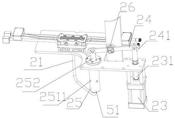 Manufacturing device suitable for busbar