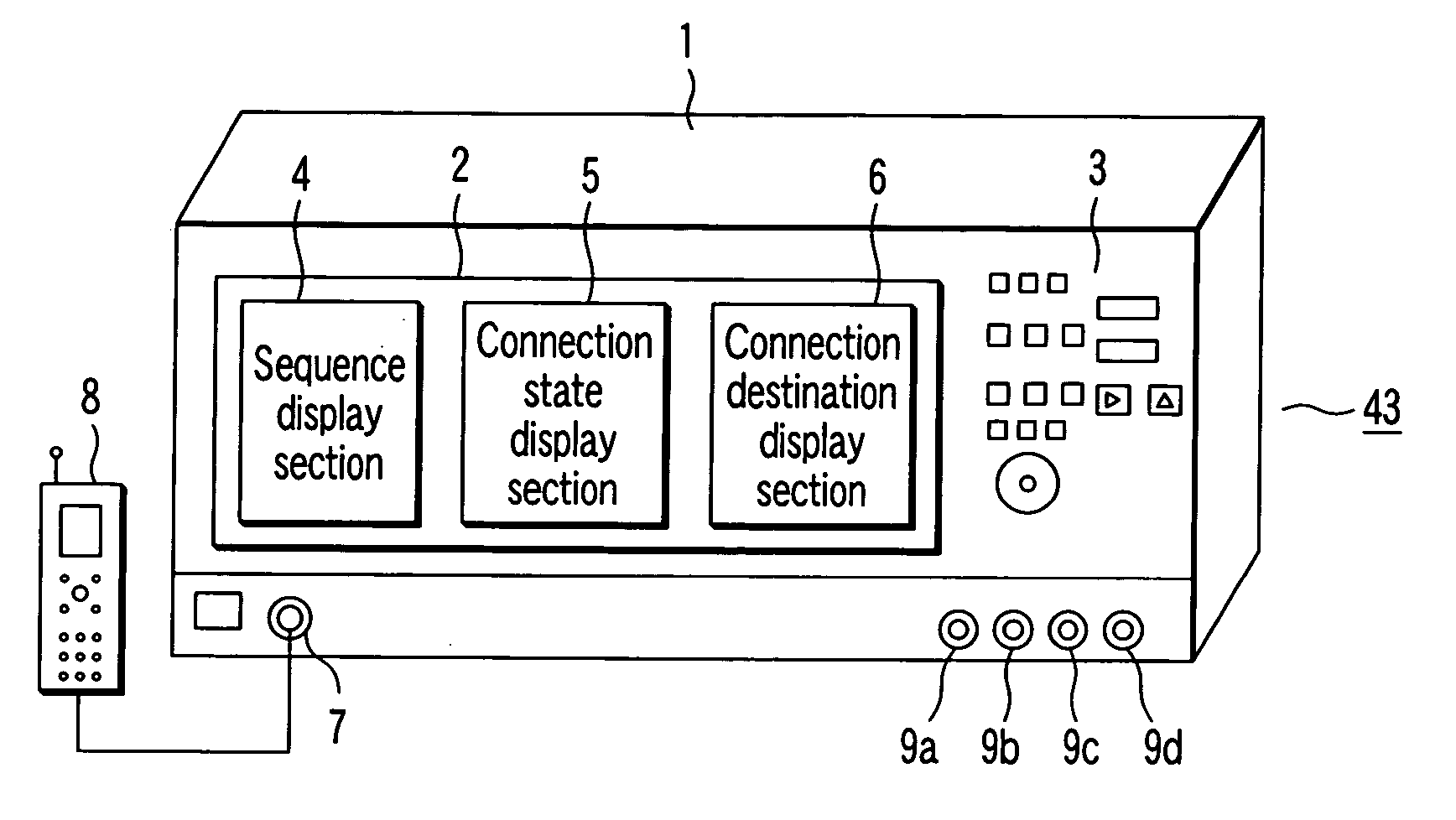 Mobile network simulator apparatus