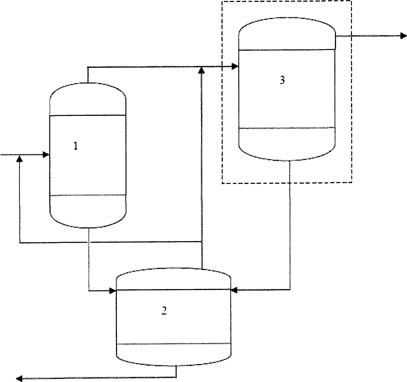 Method for removing coke powder in raw oil and device thereof