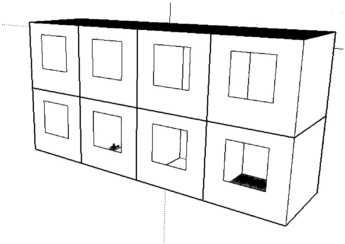 Energy-saving type intelligent external window optimization control method