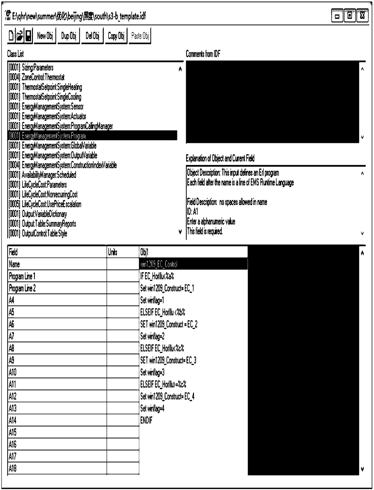 Energy-saving type intelligent external window optimization control method