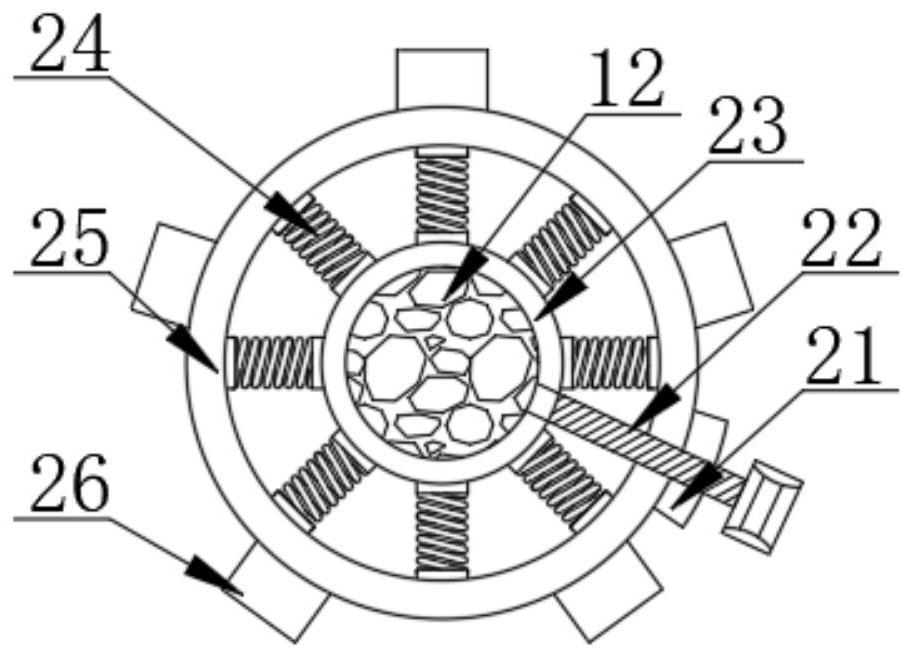 Fence vertical pile fixing device for livestock breeding