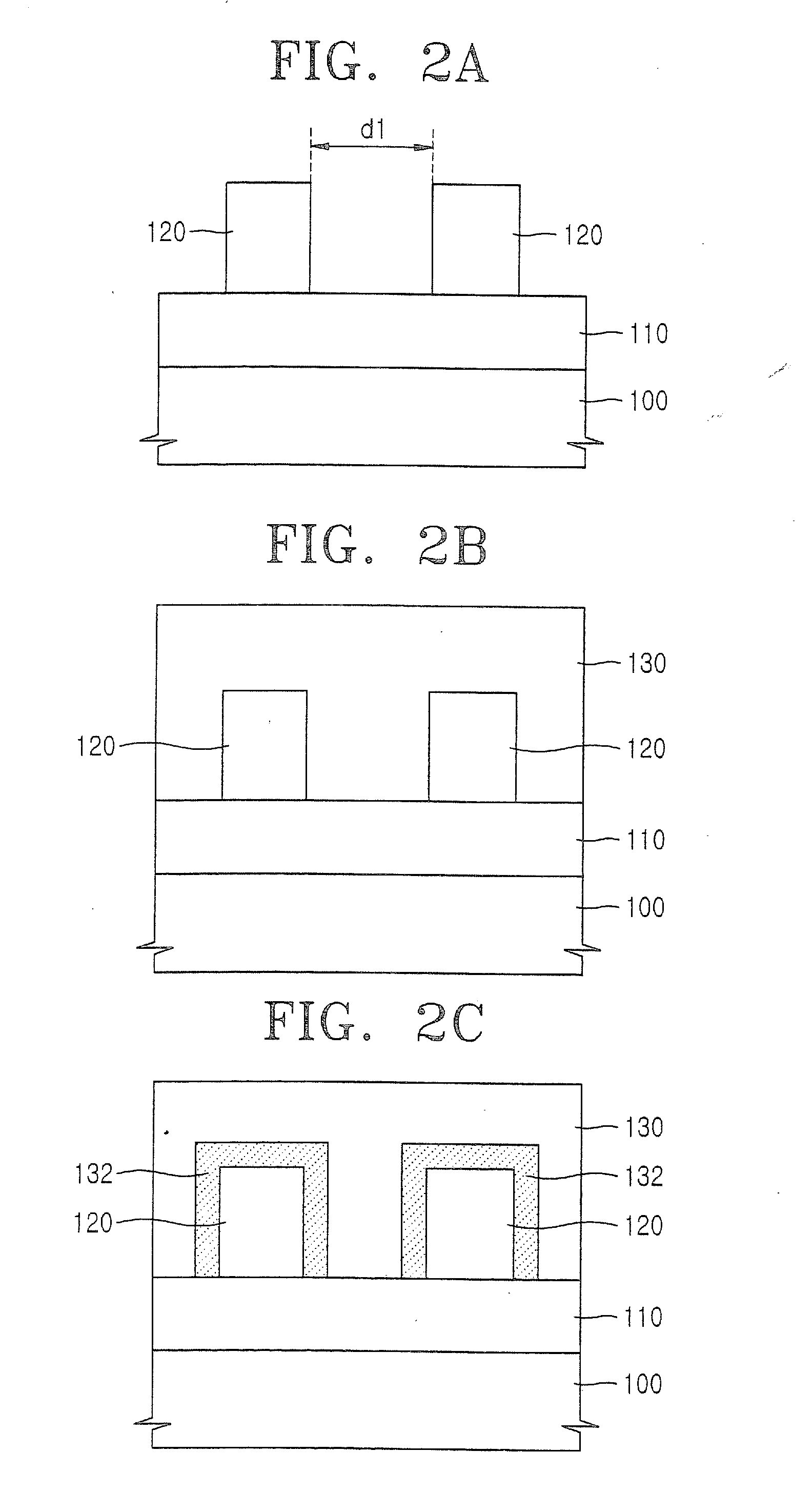 Mask Patterns for Semiconductor Device Fabrication and Related Methods and Structures