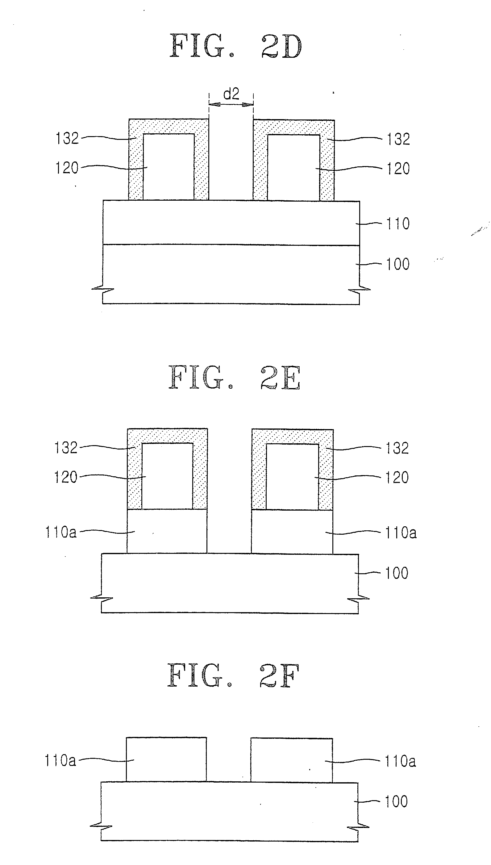 Mask Patterns for Semiconductor Device Fabrication and Related Methods and Structures