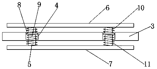 Protection device for perlite insulation board transporting