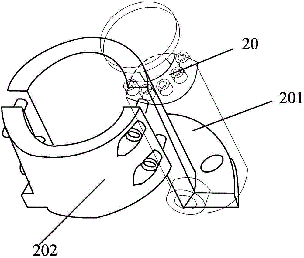 Wheel-set flaw detection driving device