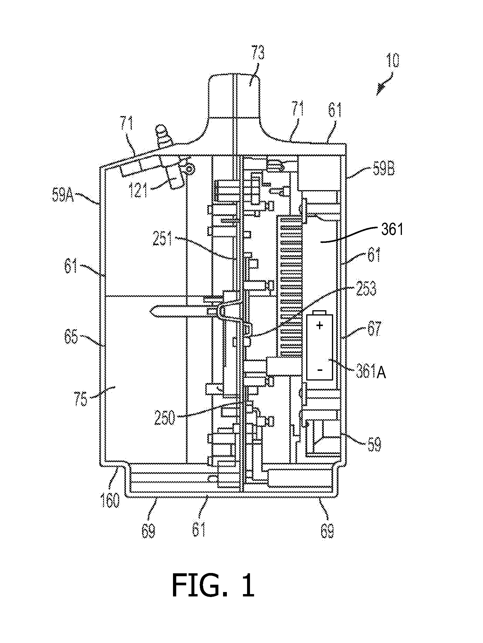 Portable oxygen concentrator