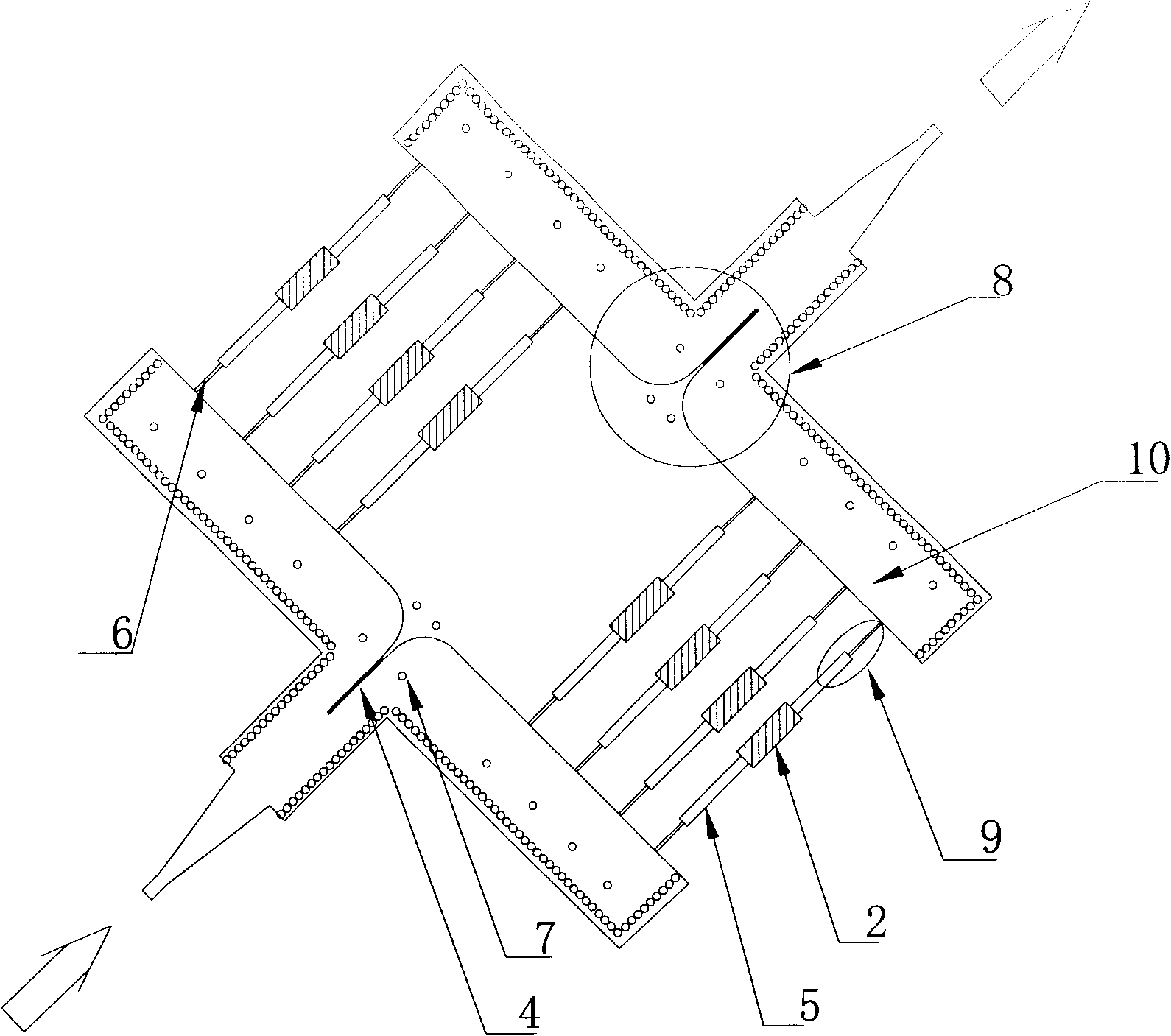 Method for designing microwave and millimeter-wave spatial power synthesis amplifier