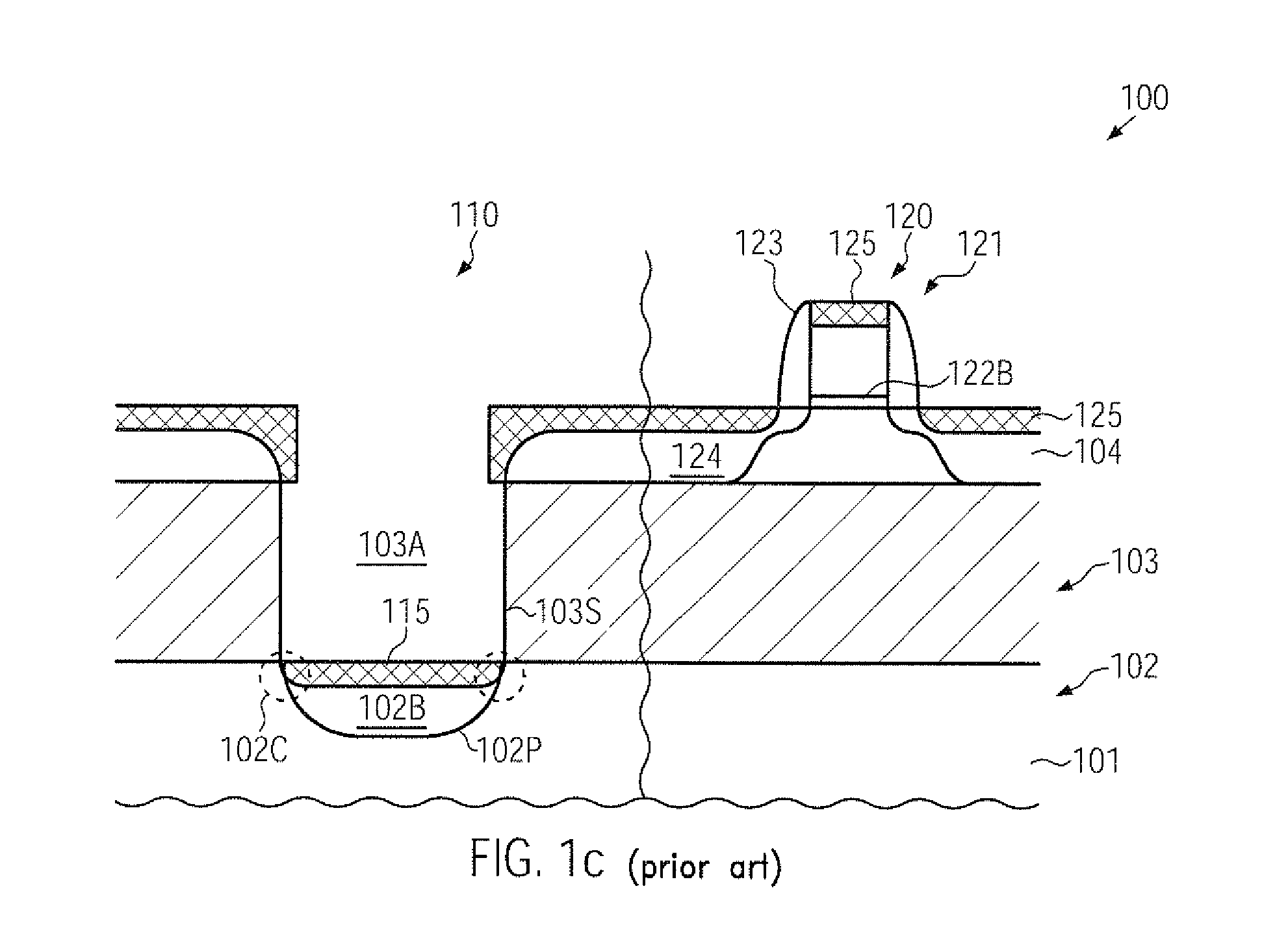 Soi device with a buried insulating material having increased etch resistivity