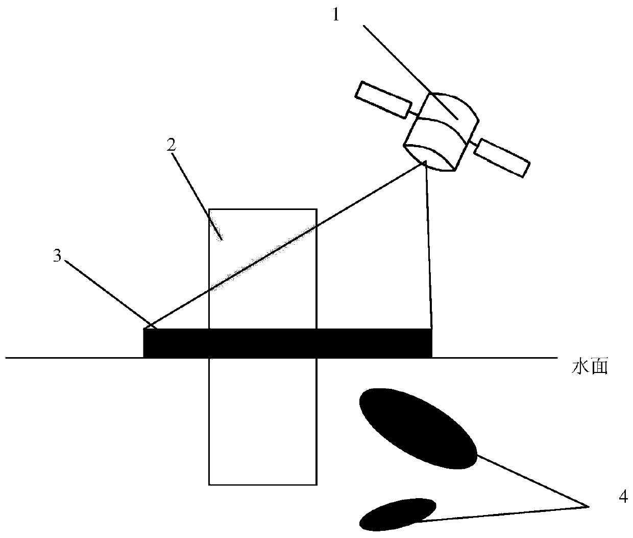 Offshore oil spill trajectory simulation method based on thickness information