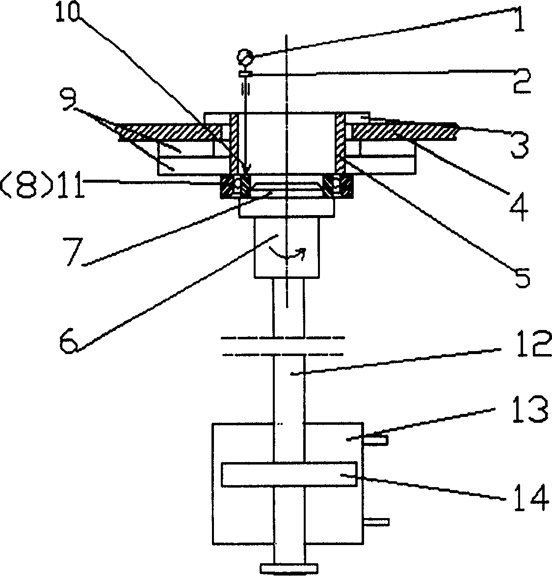 Bearing projection measuring devices