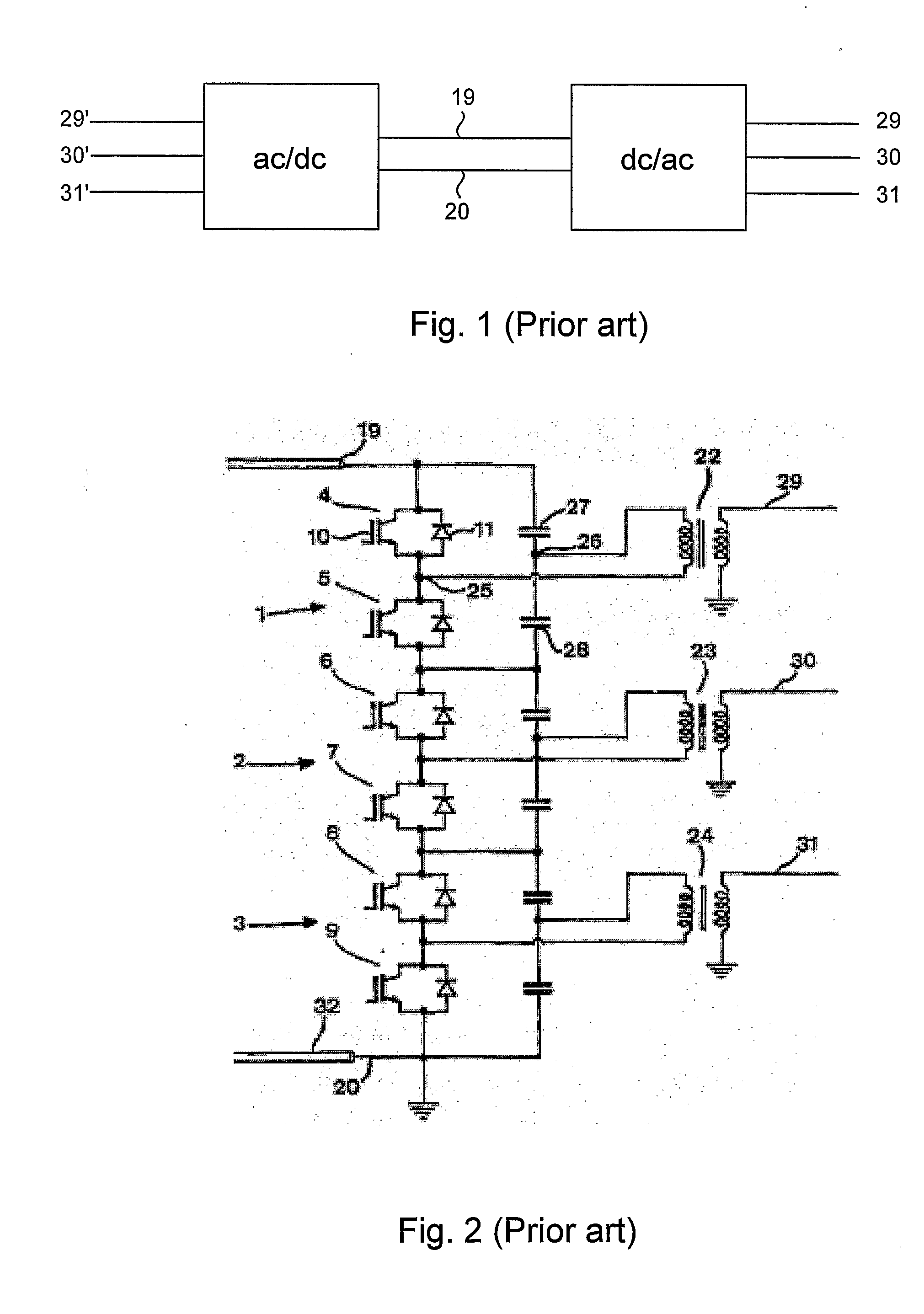 Voltage source converter and method of controlling a voltage source converter