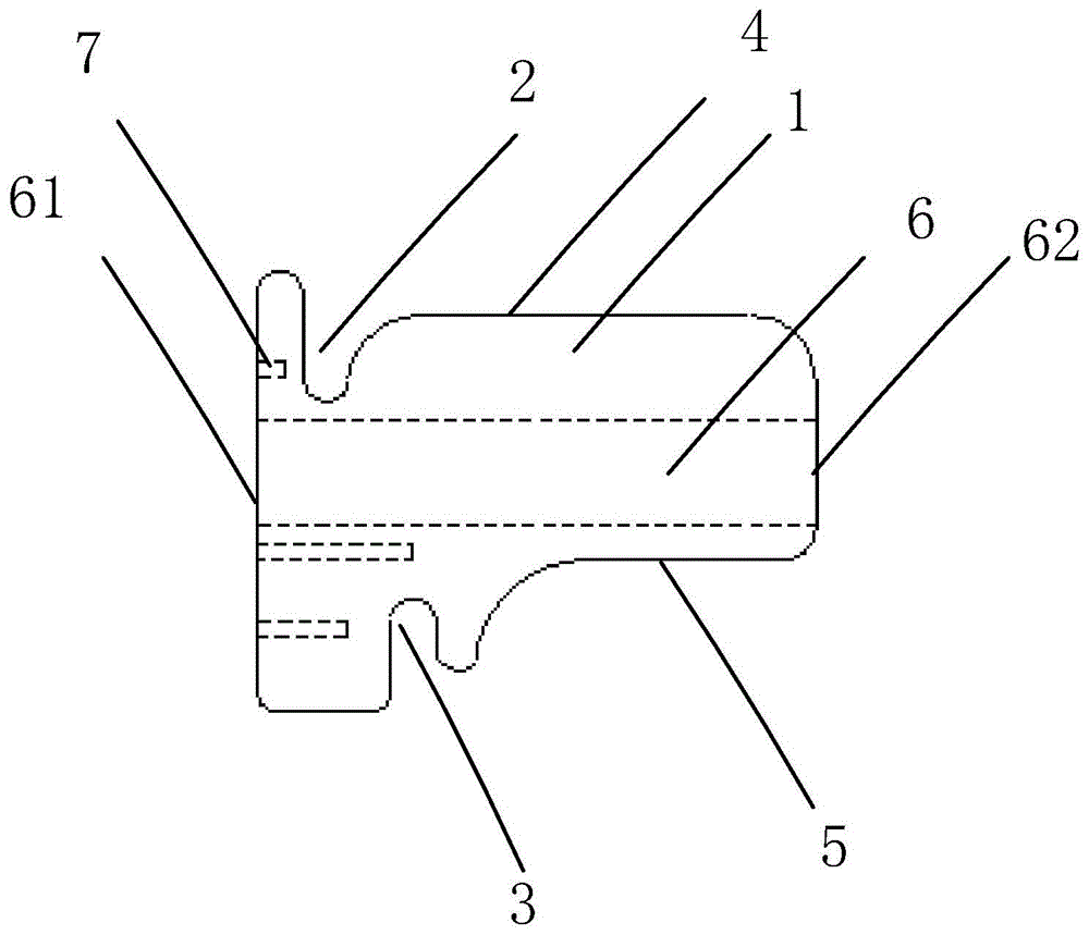 Upper and lower partition bracket for oral radiotherapy and manufacturing method thereof