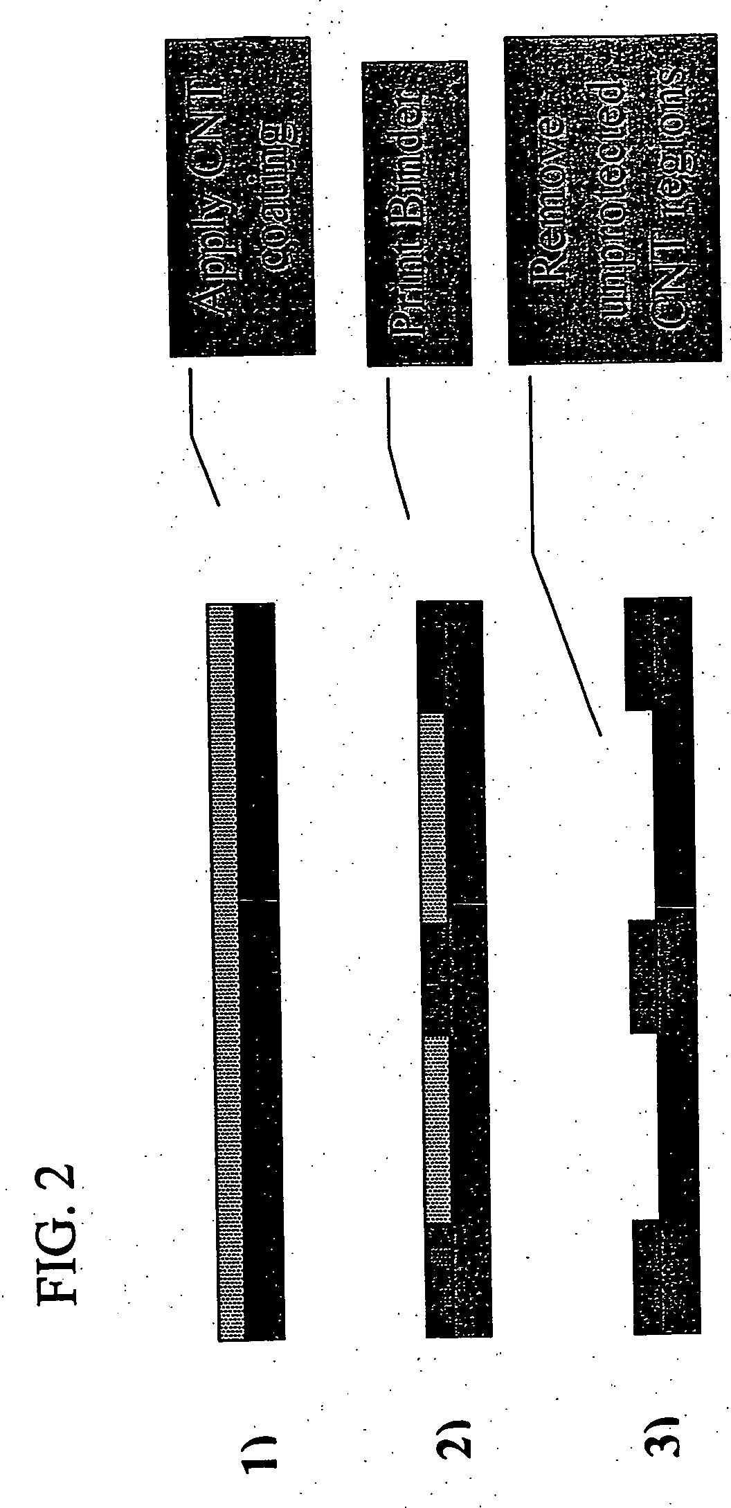 Method for patterning carbon nanotube coating and carbon nanotube wiring