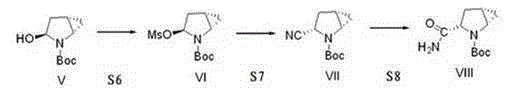 Saxagliptin midbody preparing method