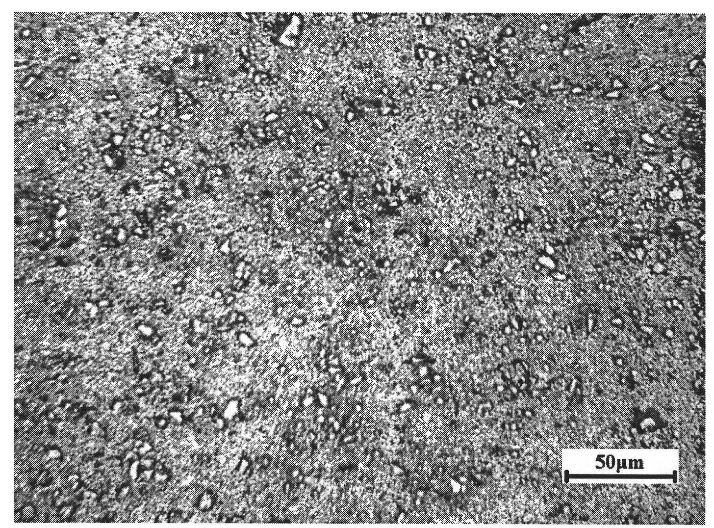 Ceramic particle reinforced aluminum-based gradient composite material and preparation method thereof and jetting precipitation device for preparing material