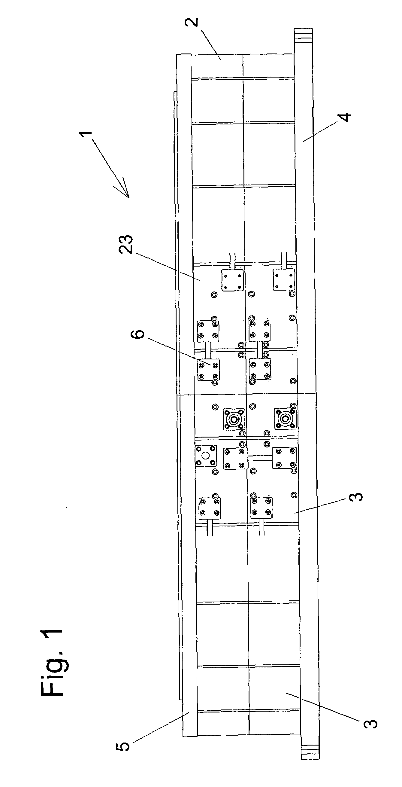 Torque motor having a segment design