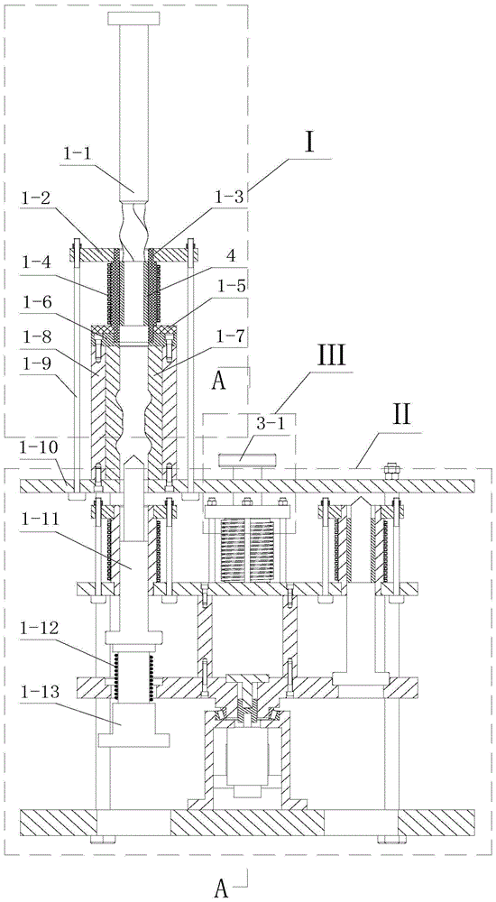 A strain-induced semi-solid forming device and process for a fine-grained bearing bush