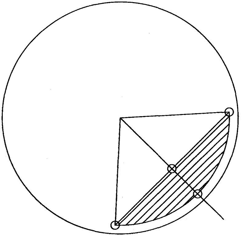 Local positioning cleaning method of wafer surface