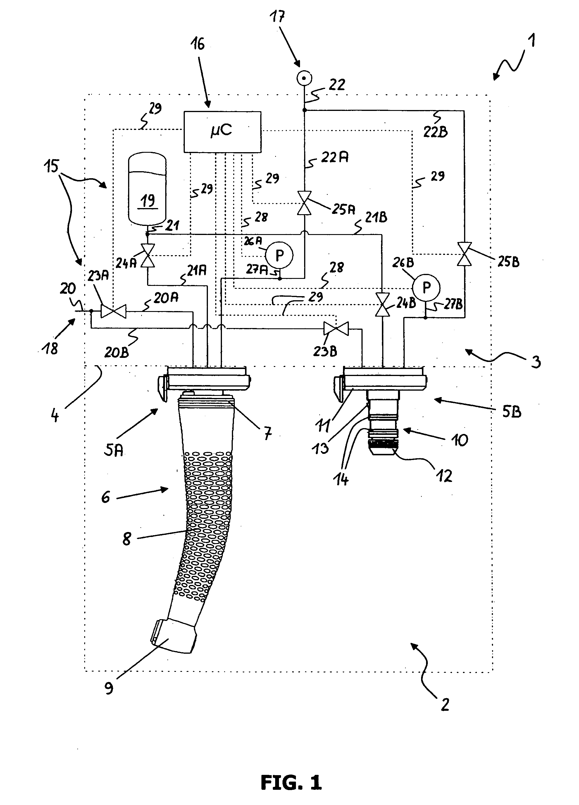 Care or cleaning device for medical instruments and methods