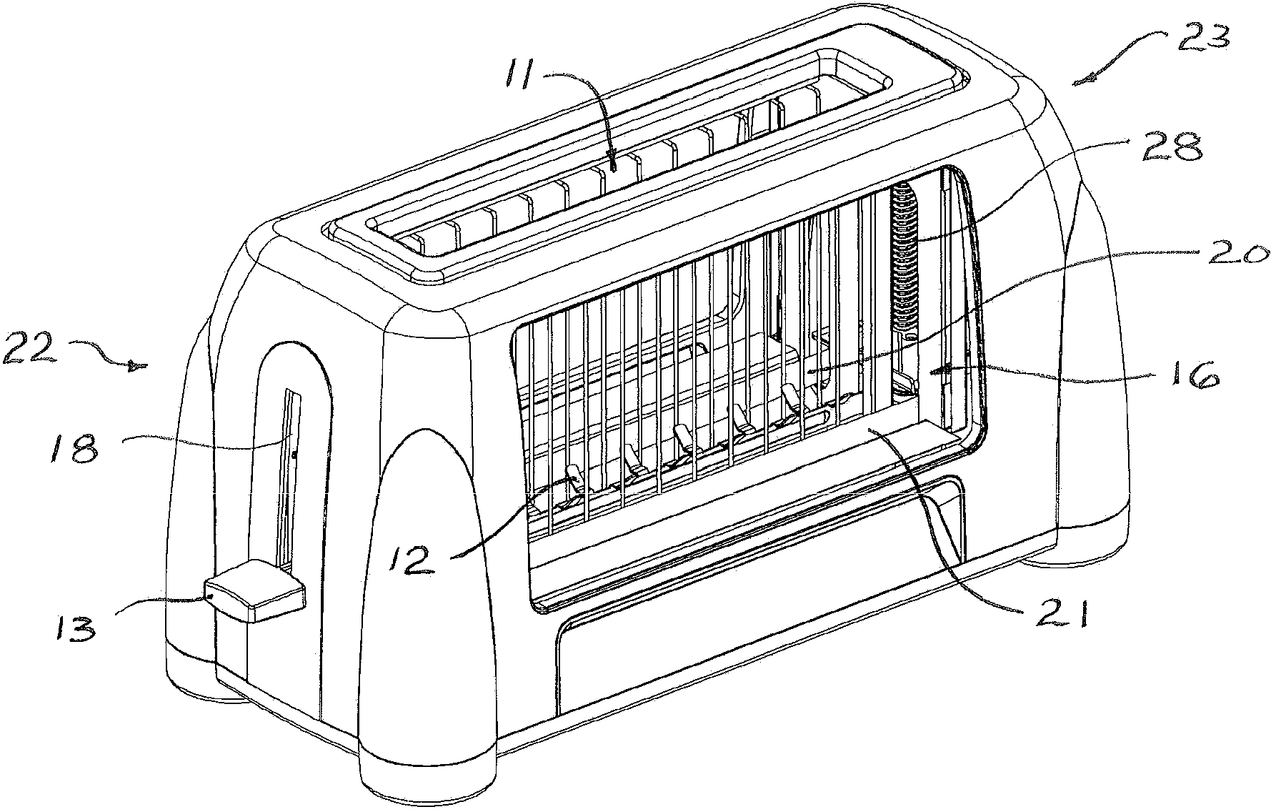 Toasting appliance