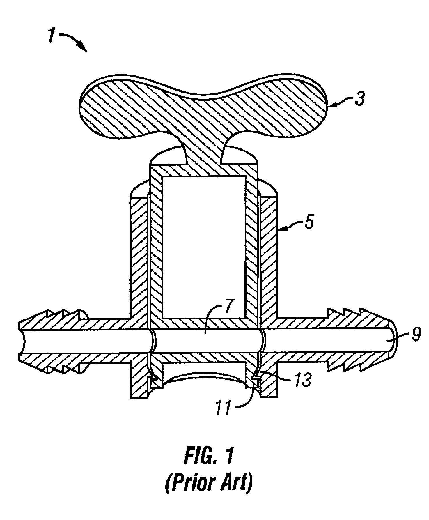 Gamma-stable high pressure stopcock