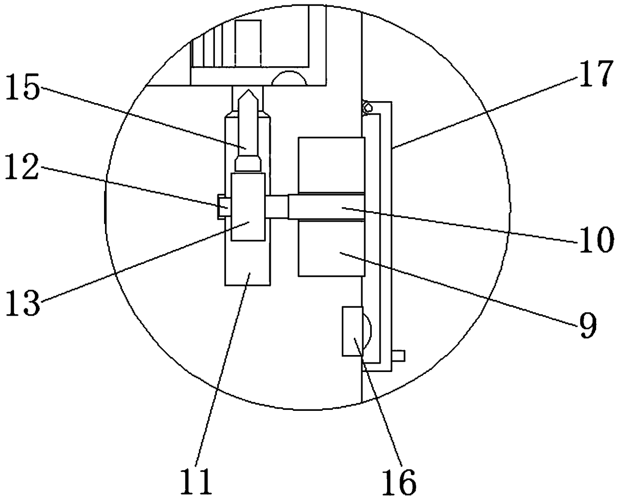 Open type automatic display cabinet