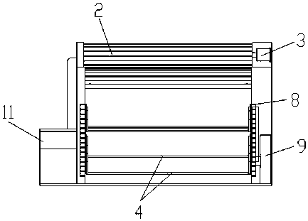 Stereoscopic circulating storage type drying room