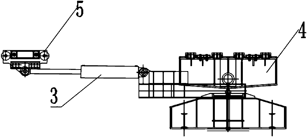 Independent non-rigid pier-based multipoint synchronous jacking device of multi-union multi-span steel beam, and construction method