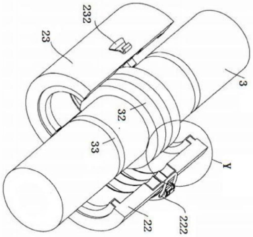 Detachable machine body assembly based on backpack modular hydraulic power system