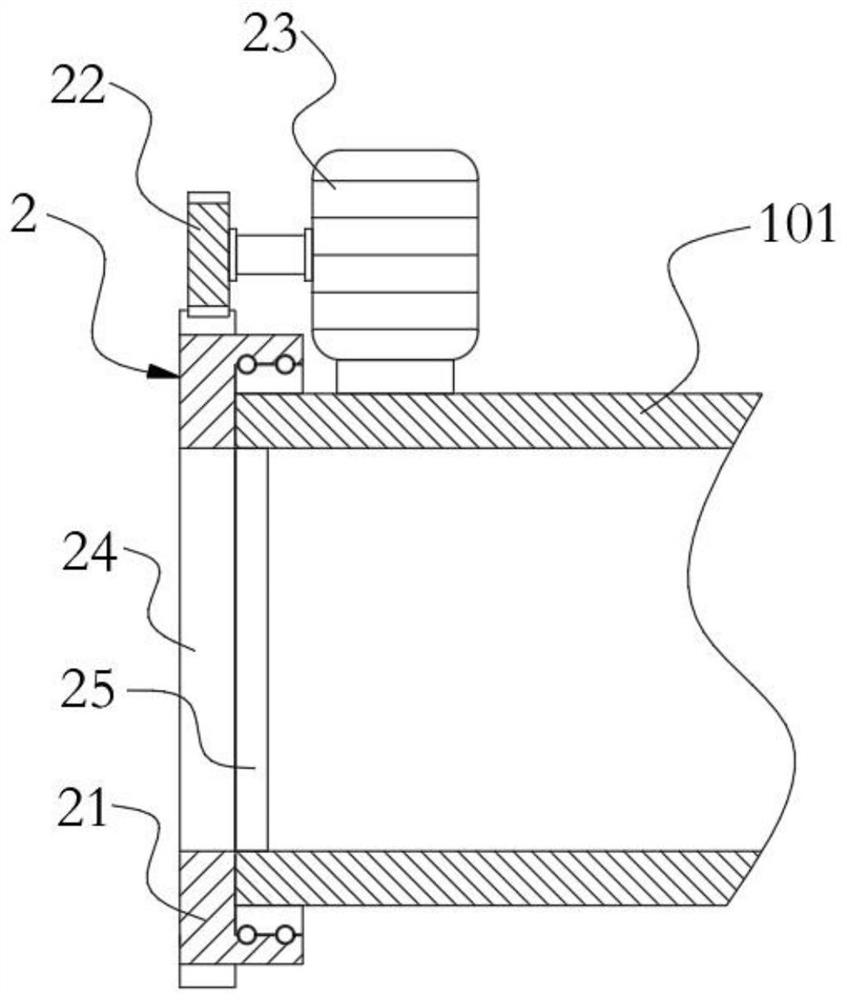 Thermal desorption cyclone spraying dust settling system capable of automatically and quickly monitoring, regulating and controlling