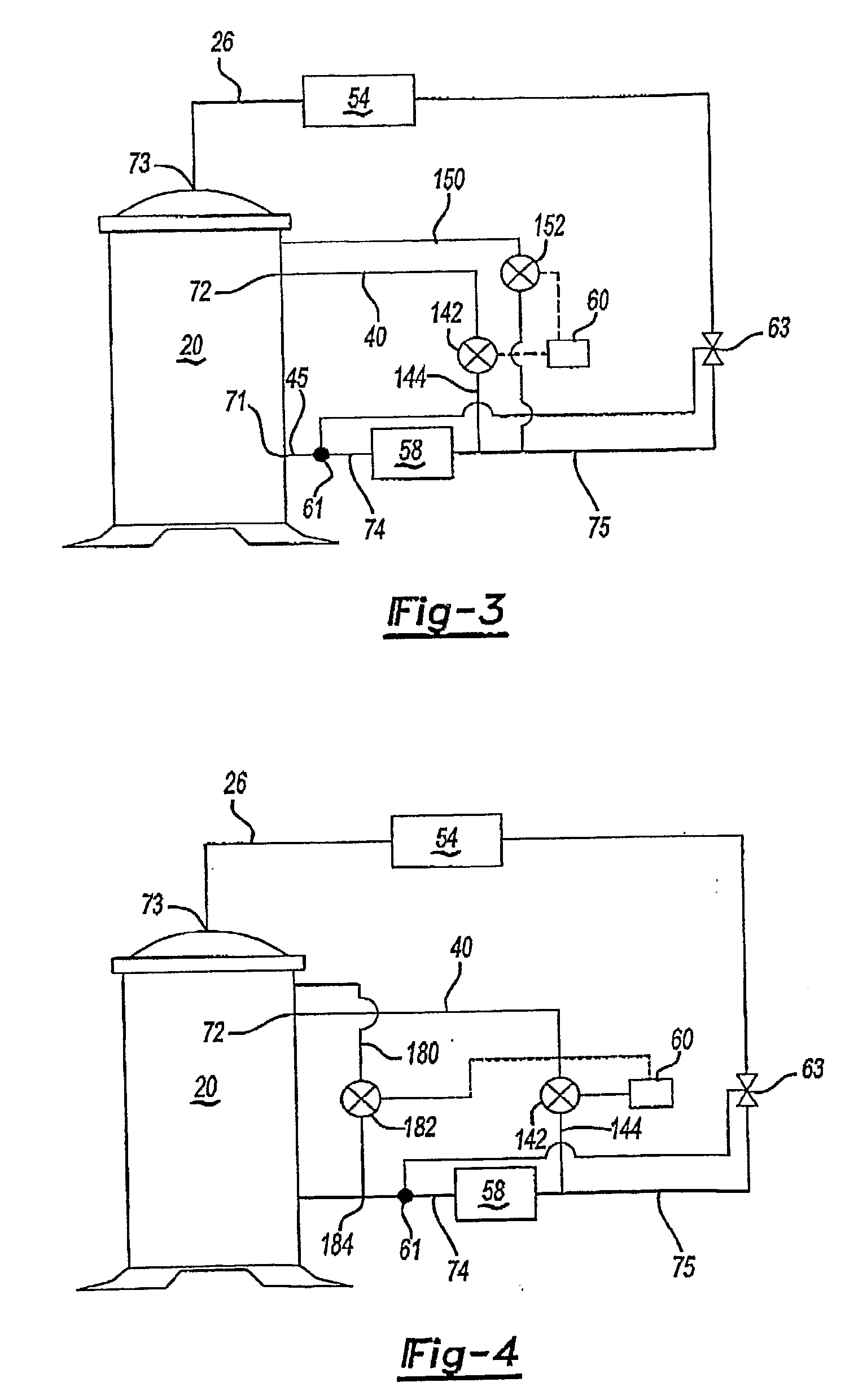 Refrigerant System Unloading By-Pass Into Evaporator Inlet