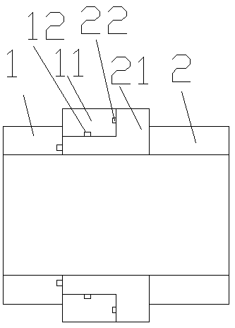 Copper-aluminum joint with high mechanical strength