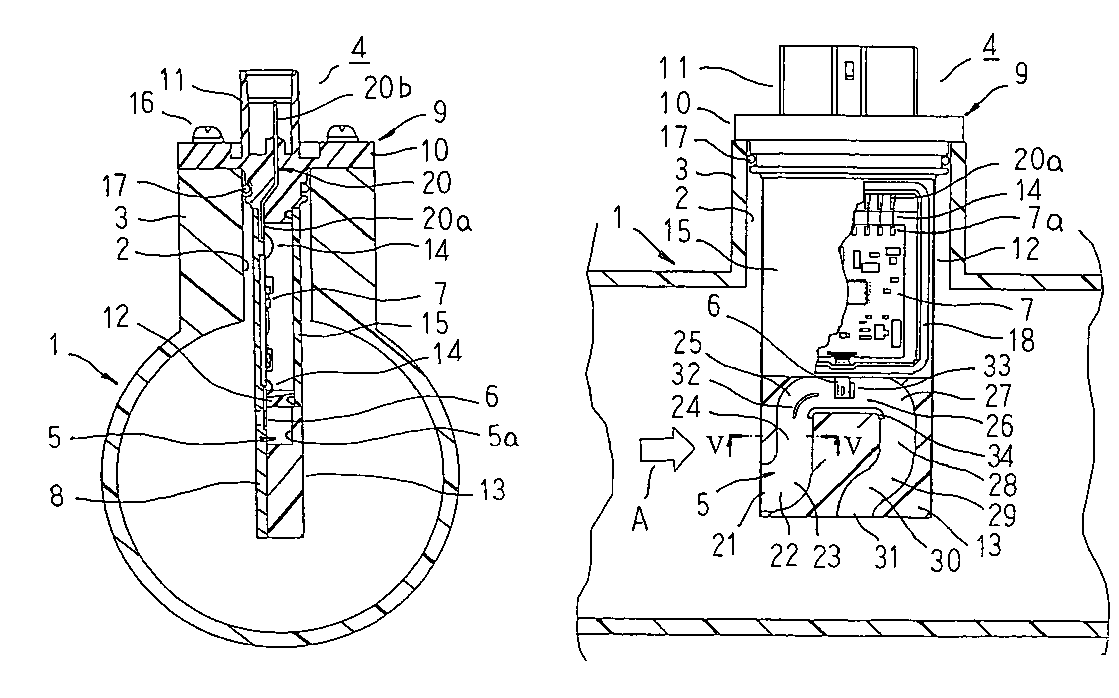 Flow rate measuring apparatus