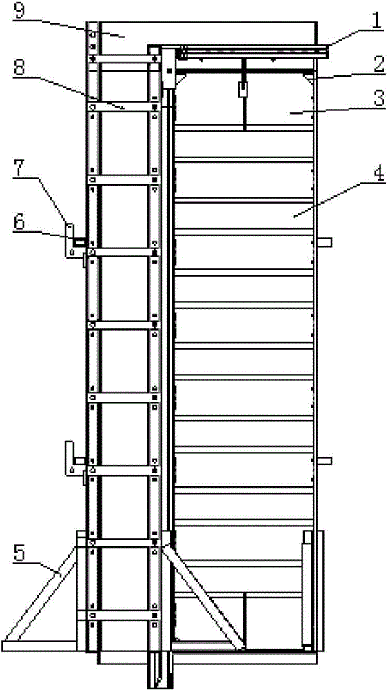 Combined aluminum mould plate system