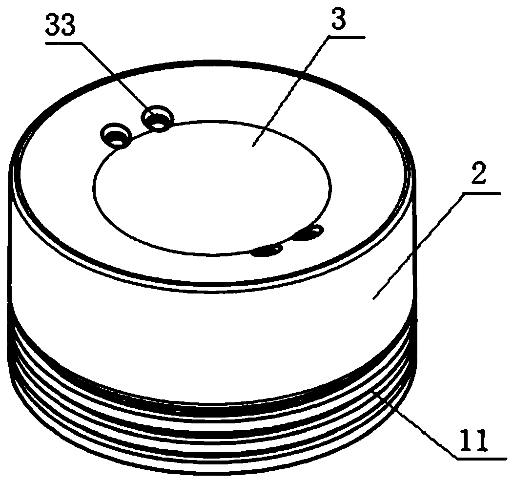 Diesel engine piston head and numerical control machining process thereof