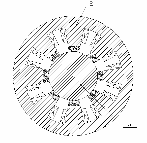 Oscillating type magnetorheological damper