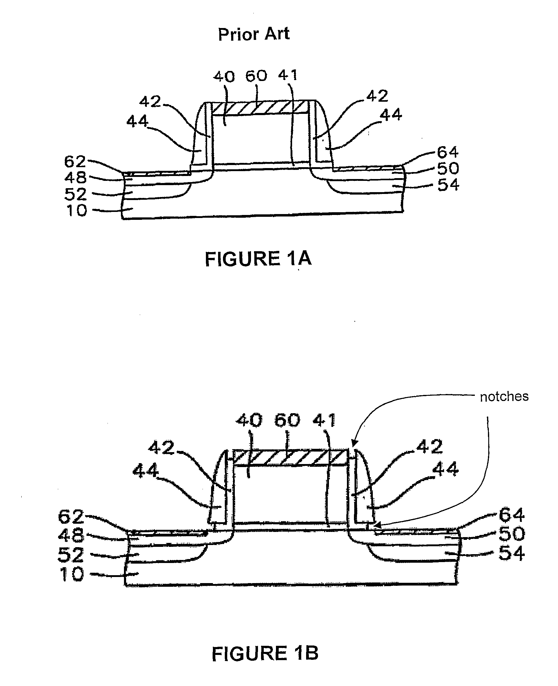 Composition and method for selectively etching gate spacer oxide material