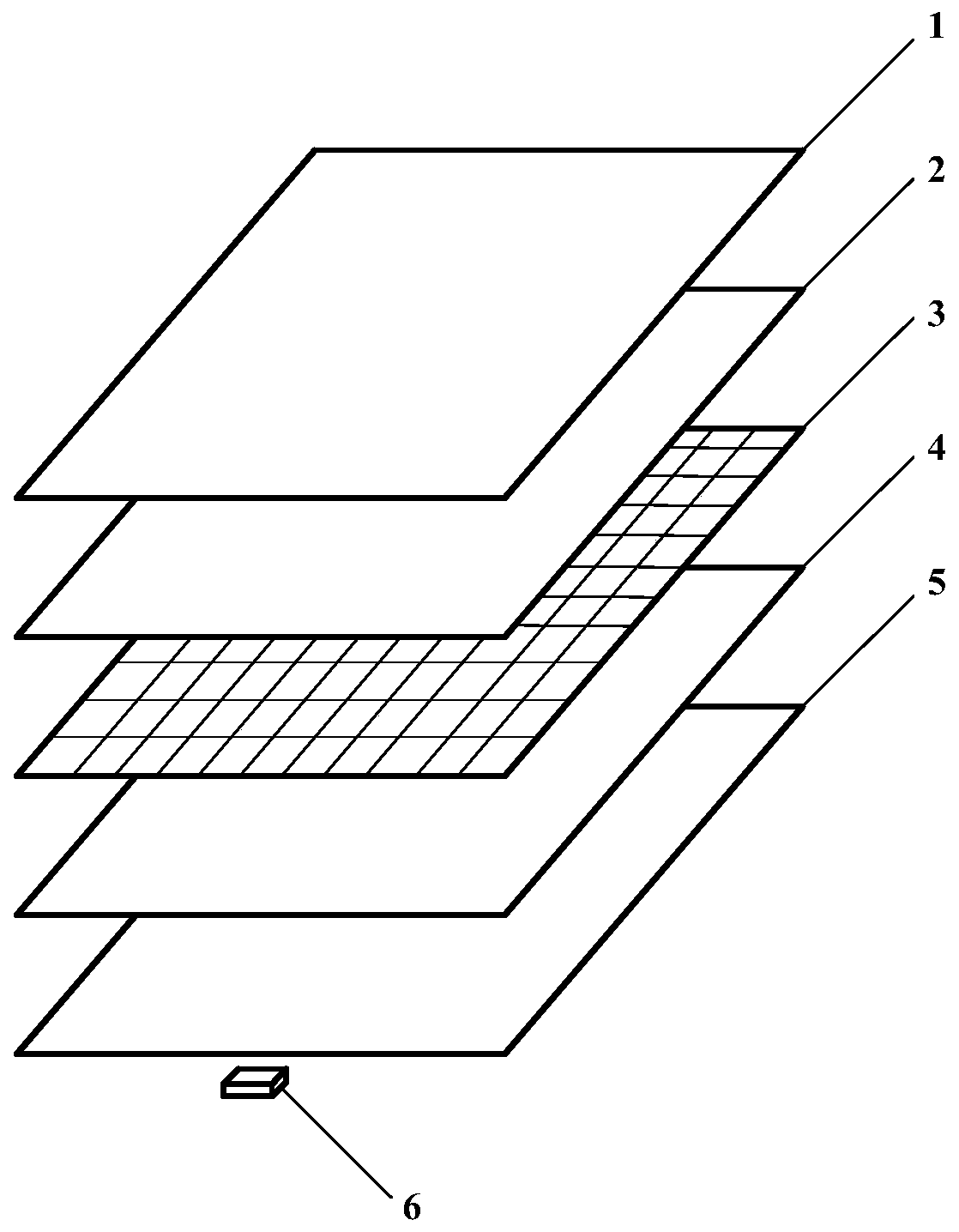 Flexible series-parallel imbricated photovoltaic module and manufacturing method thereof