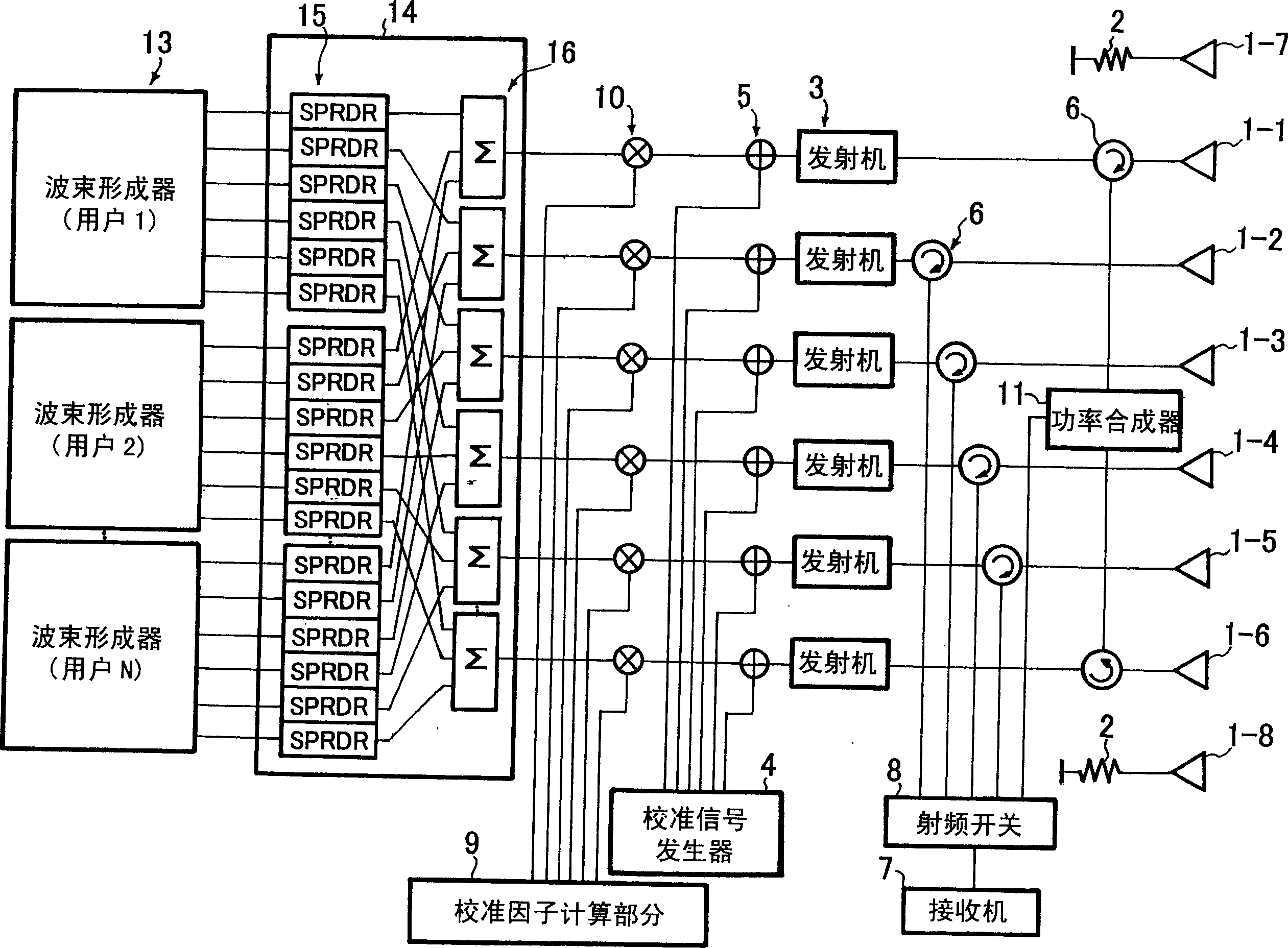 Array antenna calibration apparatus and array antennci calibration method