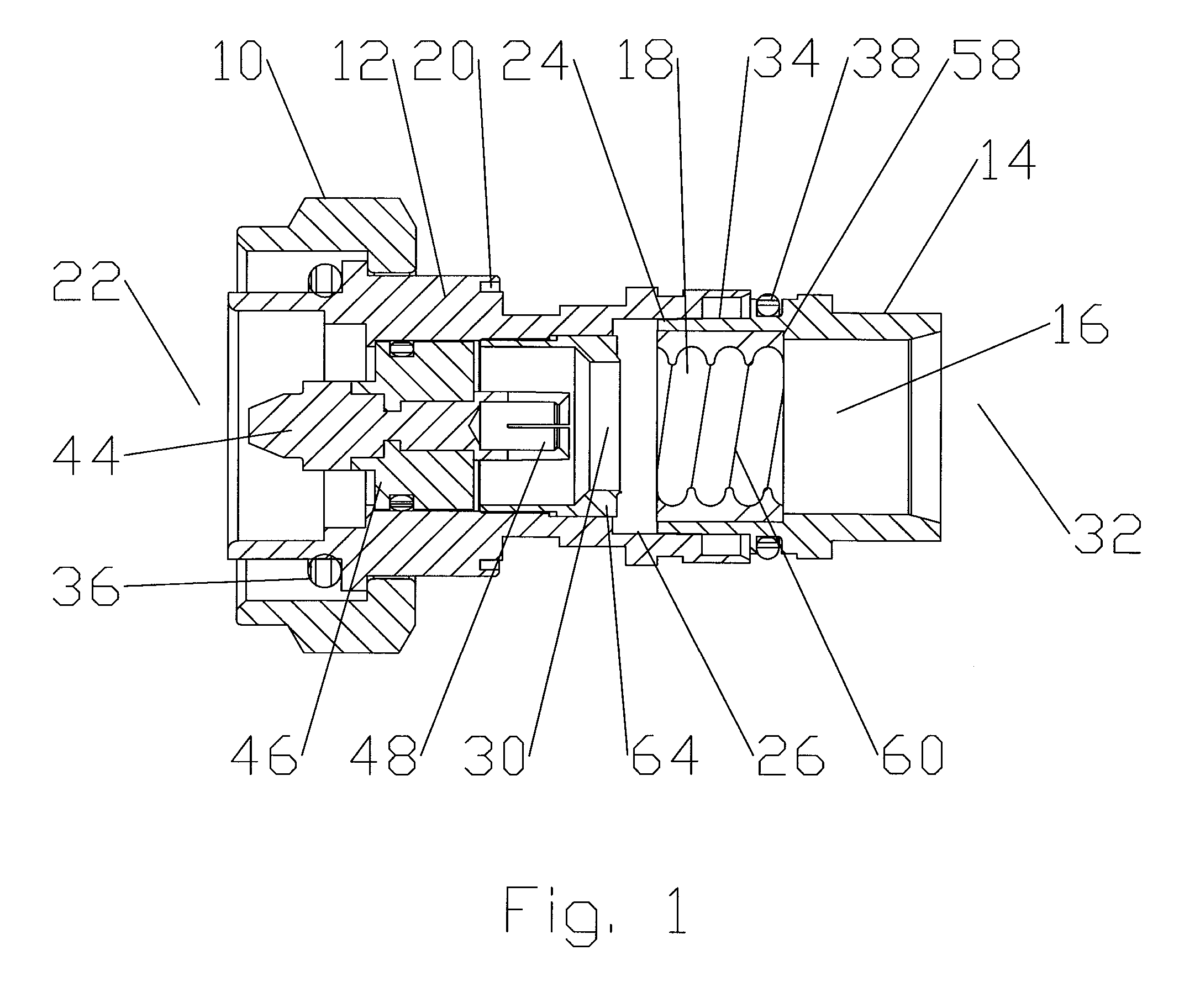 Connector with Corrugated Cable Interface Insert