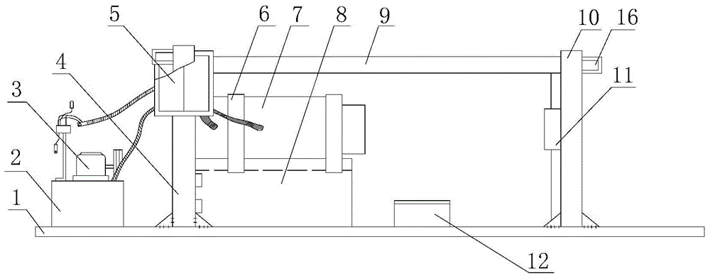 A roll removal device