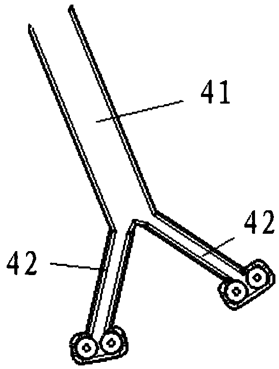 Glue filling equipment for rotor magnetic steel