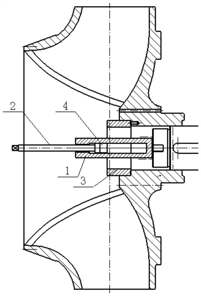 An impeller installation tool