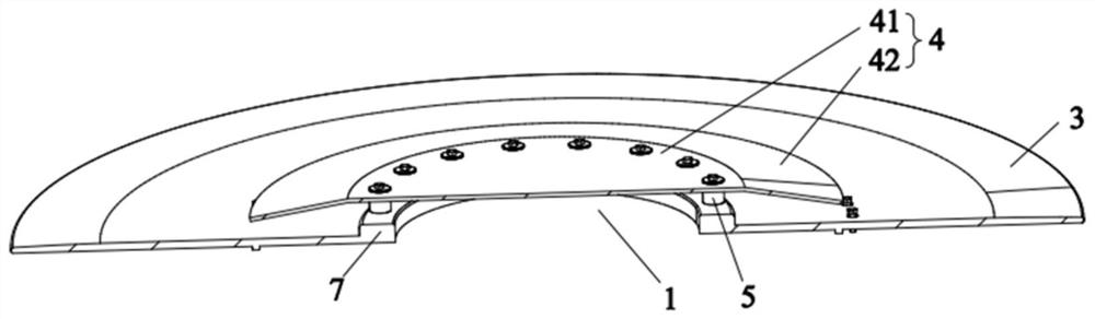 Wind power boosting rotor ventilation and heat dissipation device