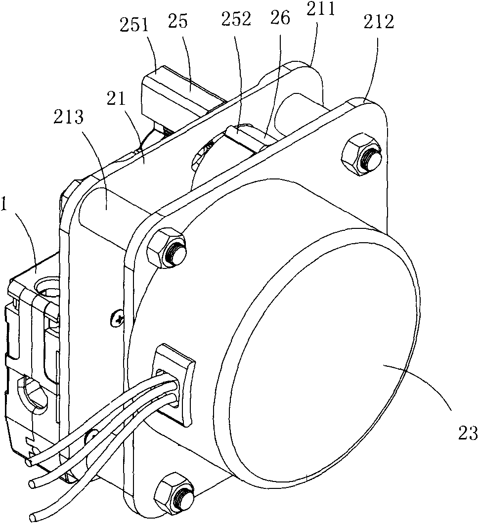 Miniature electric switch-on-off type circuit breaker